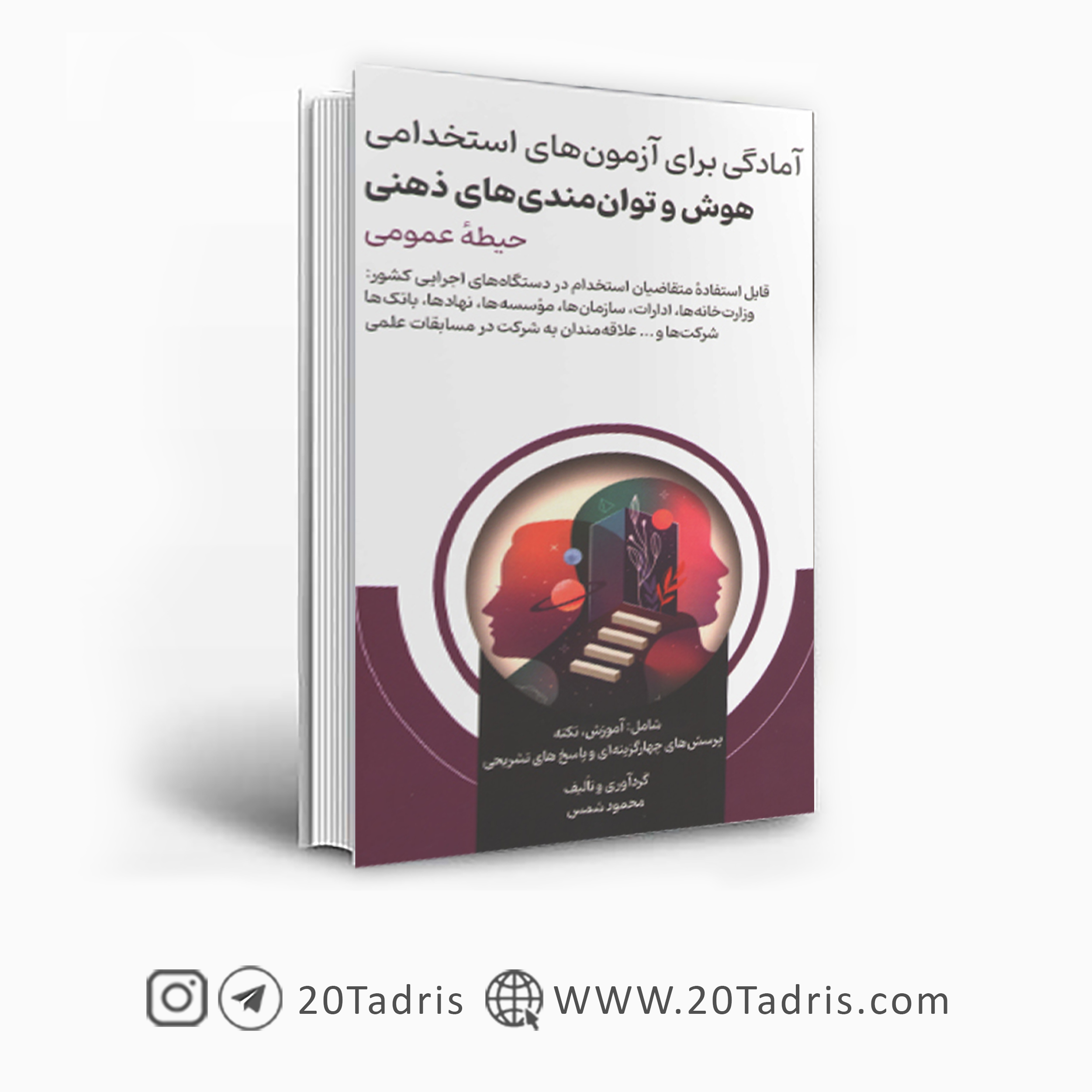 کتاب هوش و توانمندی های ذهنی آمادگی برای آزمون های استخدامی