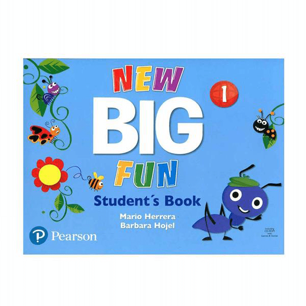 کتاب New Big Fun 1 SB+WB +CD+DVD - Glossy Papers