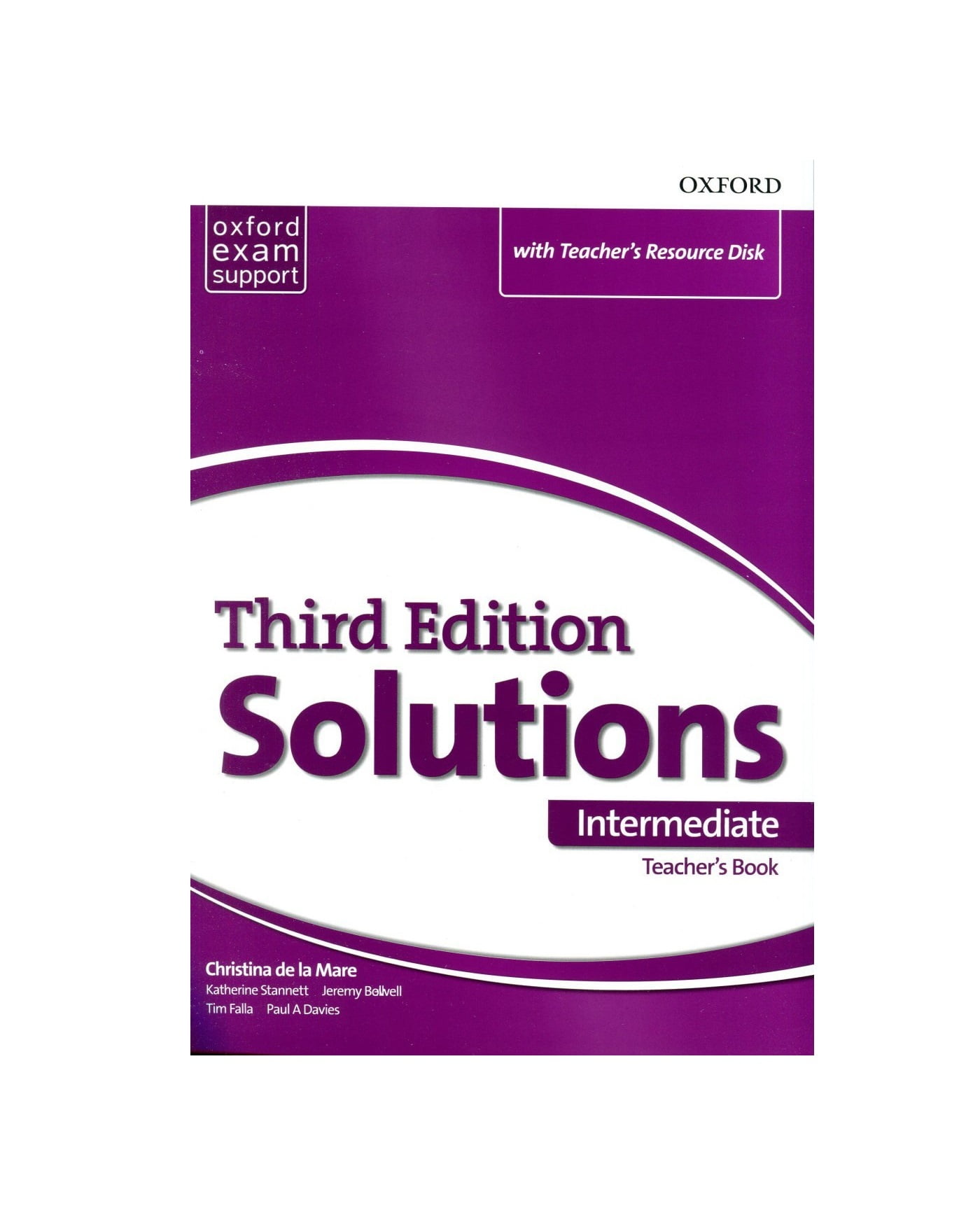 کتاب teachers book solutions intermediate 3rd+CD