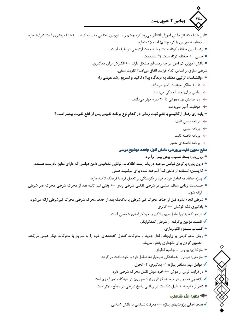 کتاب ویتامین T دبیری زیست