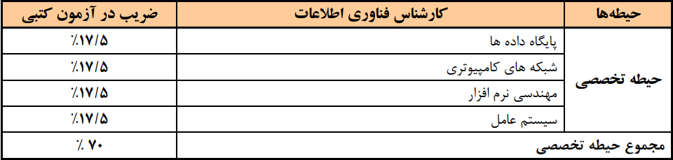 کارشناس فناوری اطلاعات
